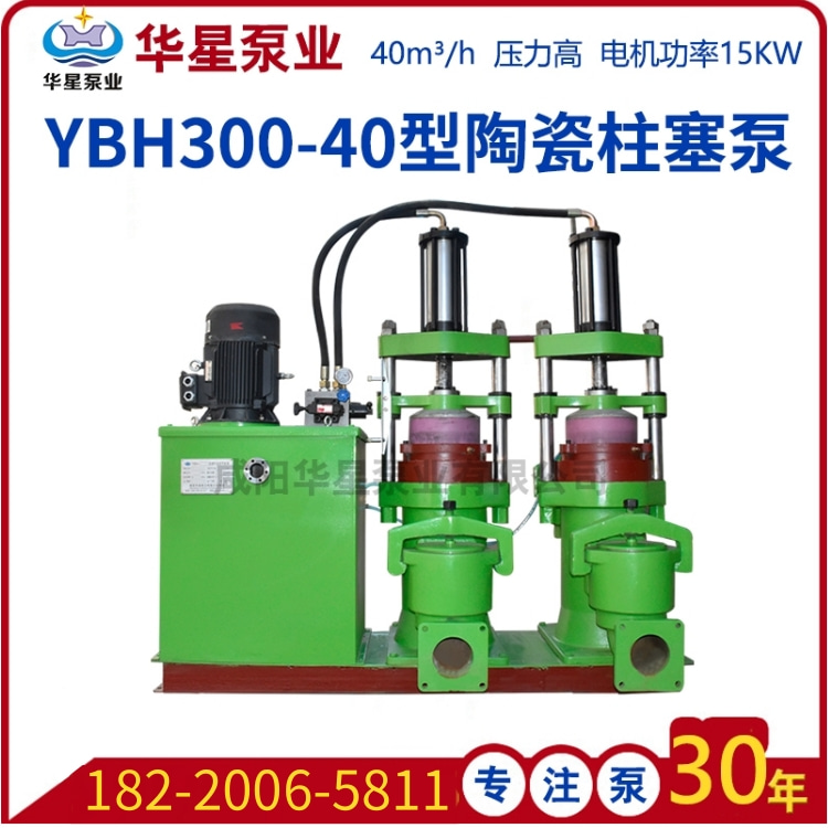 YB300-40-30KW柱塞泵 壓濾機進料用